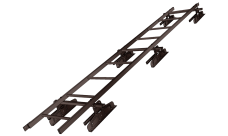 Лестница кровельная для фальца RAL 8017 (3м)