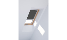 Штора затемняющая DAKEA Contrio DUA 94х118 графит