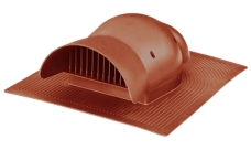 Вентиль кровельный Krovent KTV красно-коричневый