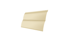 Блок-хаус new Grand Line 0,45 Drap TX с пленкой RAL 1015 светлая слоновая кость