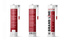 Герметик Grand Line Профессиональный кровельный силиконовый нейтральный 280мл RAL 9003 белый