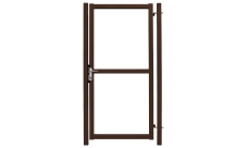 Калитка Colority Zinc Lock 2,0х1 RAL 8017 К.176-330-0