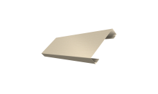 Ламель лицевая 100 забора жалюзи Texas 0,45 Print Elite Milky Wood TwinColor