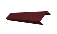 Ламель обратная 50 забора жалюзи Texas 0,5 Satin Matt TX RAL 3005 красное вино