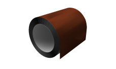 Отмотка 0,5 Satin с пленкой RAL 3009 оксидно-красный