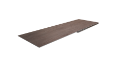 Планка финишная 48х25 Grand Line 0,45 Print Elite White Wood TwinColor (2м)