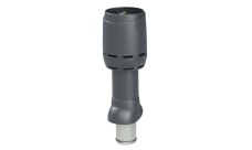 Выход вентиляционный Vilpe Flow 125/160/700 ИЗ серый