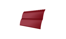 Блок-хаус new Grand Line 0,45 PE с пленкой RAL 3003 рубиново-красный