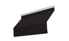 Ламель забора жалюзи Milan new 0,45 Drap TX RAL 9005 черный