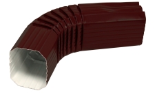 Колено прямоугольное Vortex RAL 8017