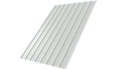 Профнастил С10A Grand Line 0,45 PE-Double RAL 9003 сигнальный белый