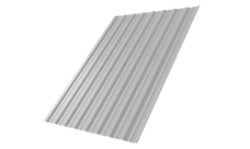 Профнастил С10A Grand Line 0,45 PE-Double RAL 9003 сигнальный белый