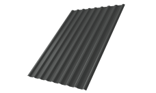 Профнастил С20R Grand Line 0,45 PE RAL 7016 антрацитово-серый