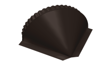 Заглушка конусная Grand Line 0,45 Drap TX RR 32 темно-коричневый