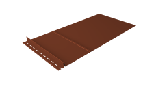 Элемент обхода Кликфальц Pro Grand Line левый 0,5 Satin Matt TX RAL 8004 терракота