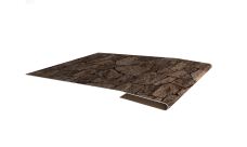 Планка начальная Grand Line 0,45 Print Elite King Stone TwinColor (2м)