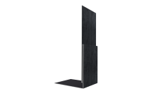 Планка приемная оконная Grand Line 0,45 Принт Премиум Серое дерево TwinColor (2м)