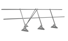 Ограждение кровельное на фальц Grand Line 0,9х3 RAL 9006