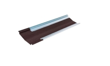 Планка ендовы для композитной черепицы Luxard мокко (1,25м)