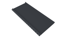 Кликфальц mini Grand Line 0,5 Velur X с пленкой на замках RAL 7024 мокрый асфальт