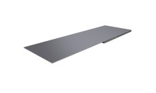 Планка финишная 48х25 Grand Line 0,45 Drap ТХ RAL 7004 сигнальный серый (2м)