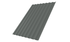 Профнастил С20B Grand Line 0,45 PE RAL 7005 мышино-серый