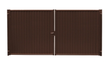 Ворота Estet 2,0х3,6 RAL 8017