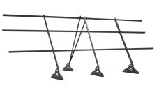 Ограждение кровельное Grand Line 1,2х3 RAL 7004