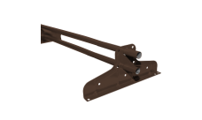 Снегозадержатель Стандарт Т4 d 25 RAL 8017 (3м)