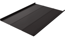 Фальц двойной стоячий Line Grand Line 0,5 PurPro с пленкой на замках RR 32 темно-коричневый