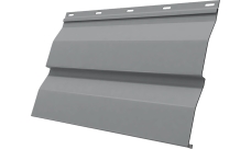 Корабельная доска Grand Line 0,45 ПЭ слим с пленкой RAL 7004 сигнальный серый