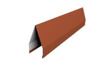 Ламель забора жалюзи Tokyo Grand Line 0,5 Satin RAL 8004 терракота