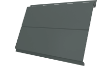 Вертикаль line Grand Line 0,45 ПЭ с пленкой RAL 7005 мышино-серый