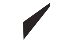 Ламель забора жалюзи Palermo стартовая/финишная для калиток и ворот Grand Line 0,5 Rooftop Бархат RAL 9005 черный