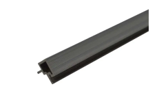 Профиль угловой CM Wall 4000х56х49мм цвет black wood (черное дерево)