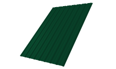 Профнастил С10B Grand Line 0,45 PE-Double RAL 6005 зеленый мох