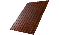 Профнастил С8A в01 Grand Line 0,45 Принт Премиум Бразильская вишня Фреш TwinColor