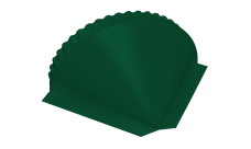 Заглушка конусная 0,45 Drap ST RAL 6005 зеленый мох