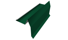 Планка торцевая для шифера 0,45 Drap TX RAL 6005 зеленый мох (2м)