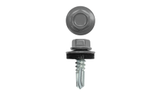 Саморез по металлу 5,5х19 (250шт) сверло №3 RAL 9006