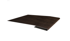 Планка начальная Grand Line 0,45 Принт Элит Античный дуб TwinColor (2м)