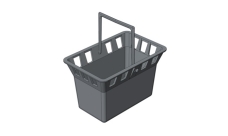 Корзина для дождеприемника Gidrolica Point 30.30 - пластиковая (215)