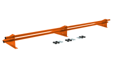 Снегозадержатель трубчатый универсальный Optima RAL 2004 3м