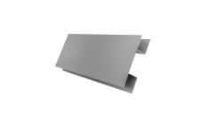 Планка H-образная Блок-Хаус new Grand Line 0,45 PE с пленкой RAL 7004 сигнальный серый (2м)