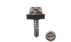 Саморез по металлу Daxmer 5,5х19 RAL 1015 (250) сверло №3