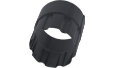 Соединитель трубы Grand Line ПУ матовый 90мм RAL 7024 мокрый асфальт