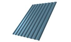 Профнастил С20A Grand Line 0,45 Drap TX RAL 5024 пастельно-синий