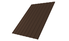 Профнастил С10B Grand Line 0,45 Drap TR RAL 8017 шоколад