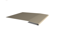 Планка начальная 0,45 Drap TX RAL 1015 светлая слоновая кость (2м)