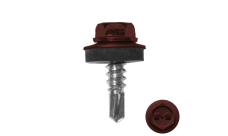 Саморез по металлу Daxmer 5,5х19 RAL 3009 (250) сверло №3